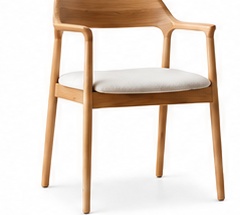 Ash chair on a white canvas in the MakeSKU editor workflow